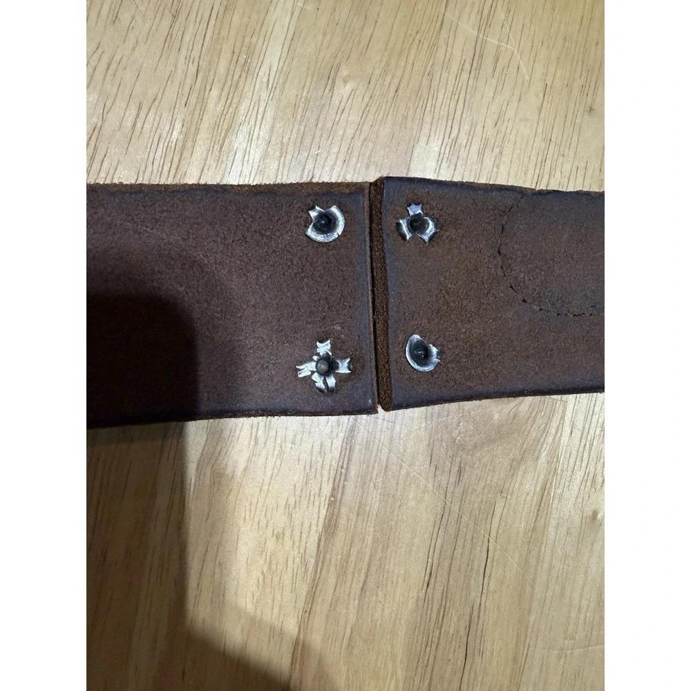Vintage Hendrickson's Omak WA Leather Rifle Ammo Belt 20 Loop North & Judd
